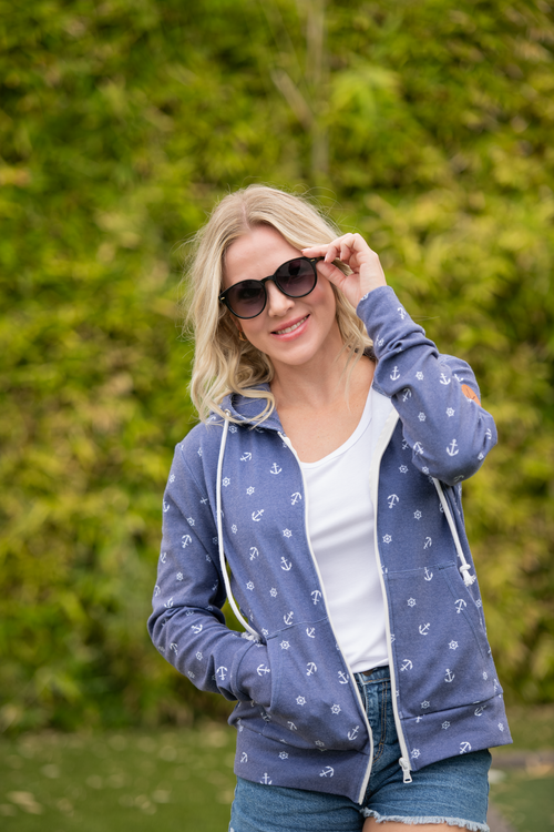 Fullzip Hoodie - Nautical Navy