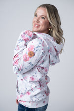 Load image into Gallery viewer, HalfZip Hoodie - Pink Bloom
