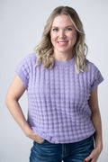 Kelly Knitted Top - Lavender