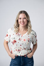 Load image into Gallery viewer, Sophie Tee - Pink Bloom
