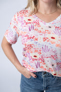 Sophie Tee - Coral Sunset Floral