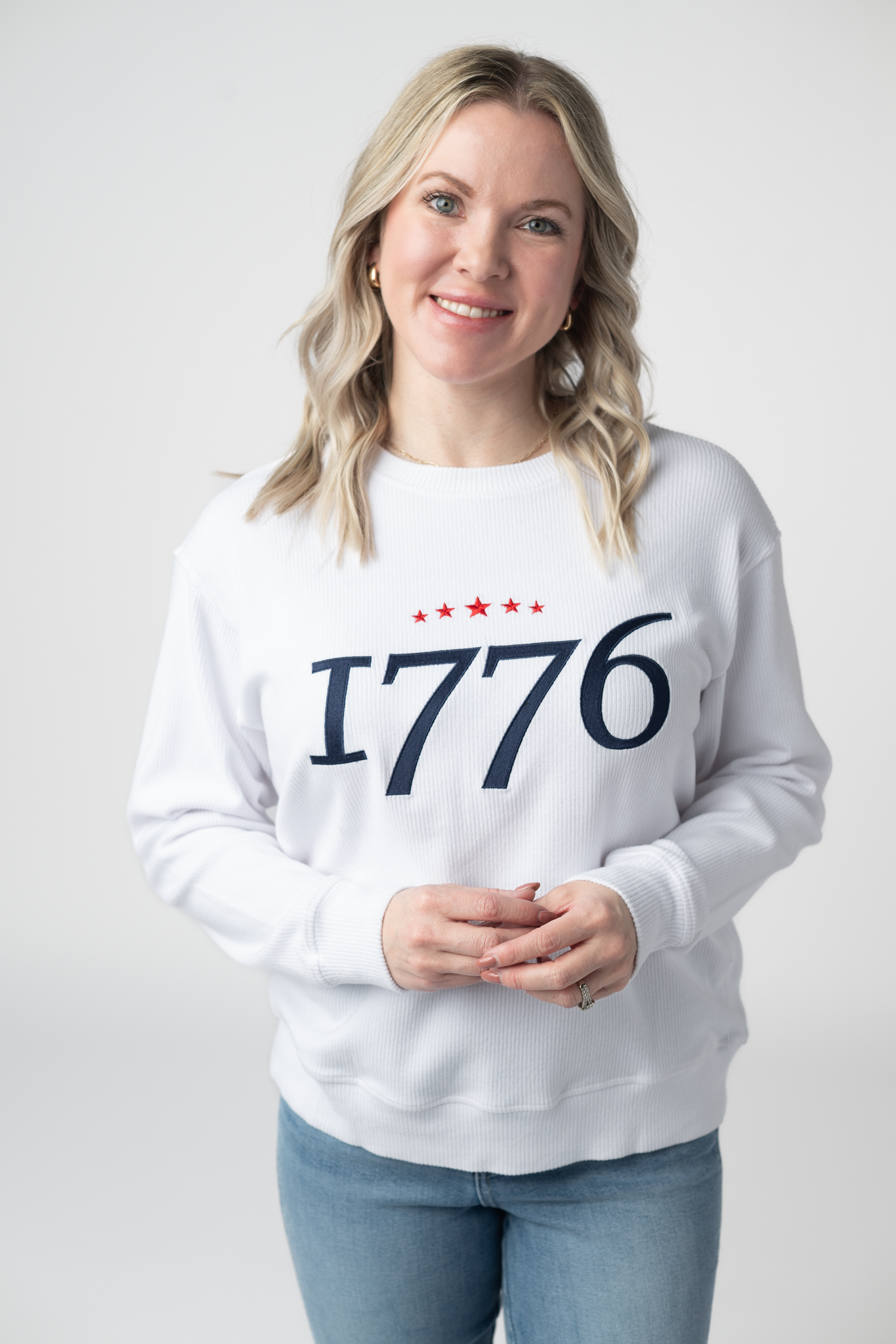 Corrine Embroidered Pullover Top - 1776