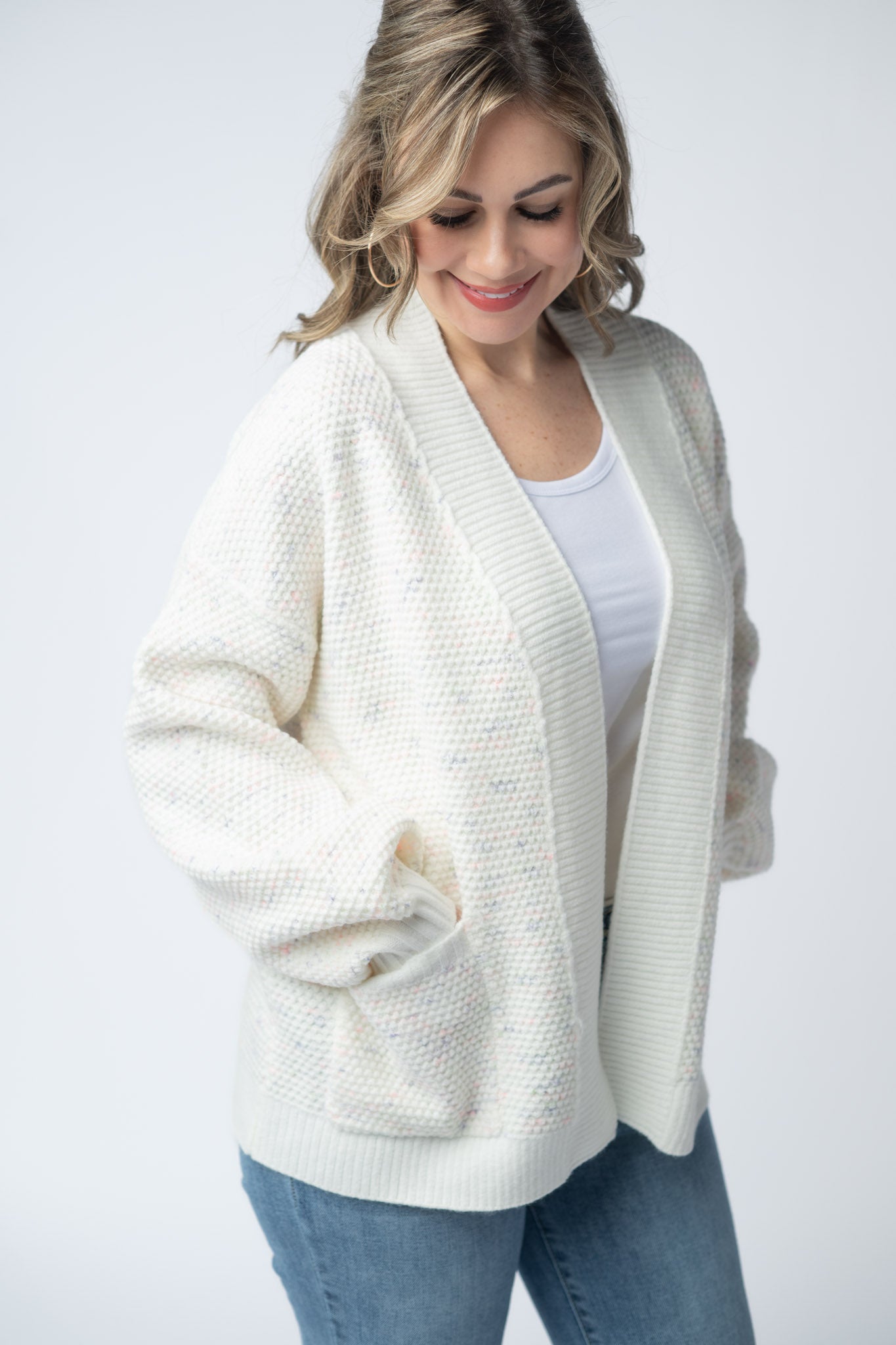 SALE! Kinsley Cardigan - Purple, Pink, and Green