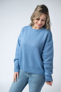 Gianna Pullover Sweater - Blue