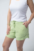 French Terry Stevie Shorts - Spring Leaf