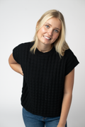 Kelly Knitted Top - Black