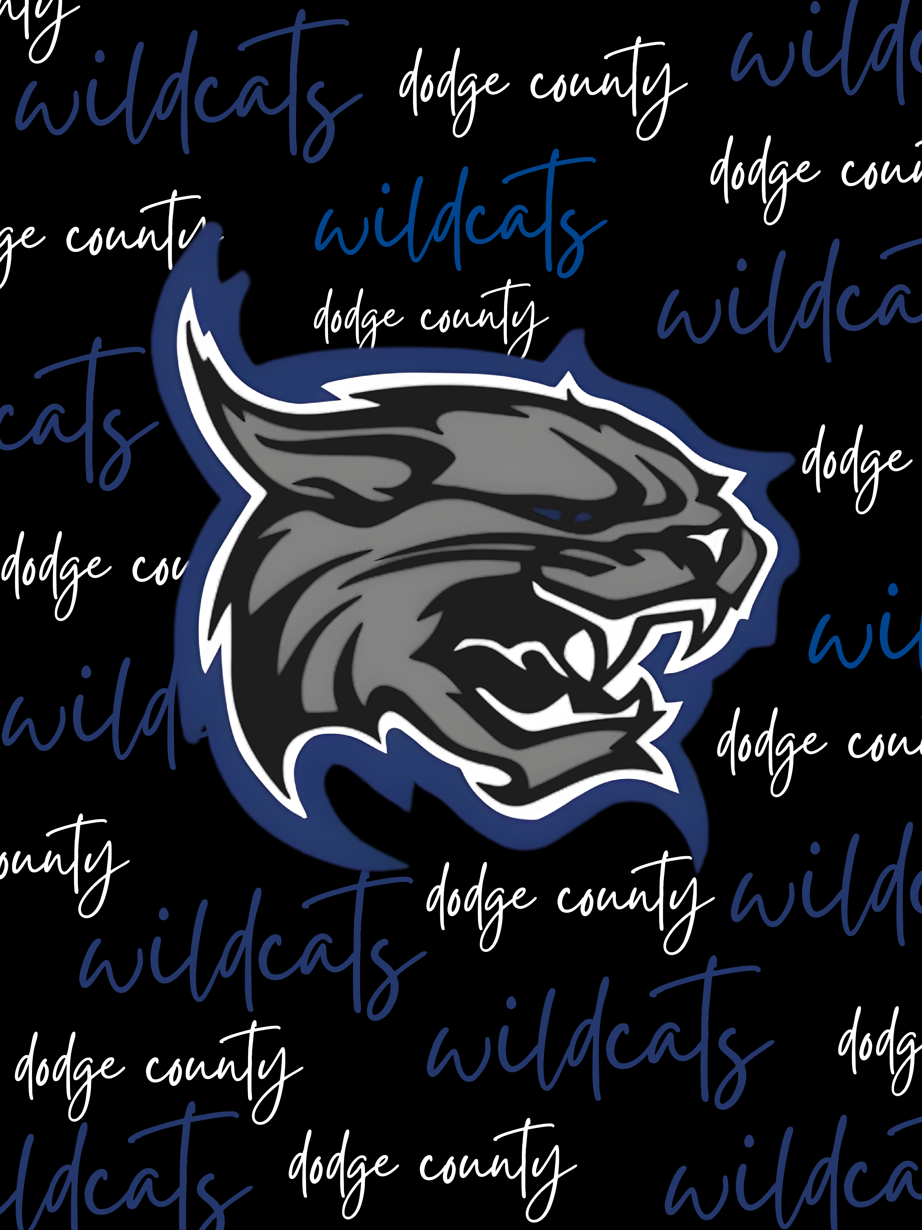 PRE-ORDER Dodge County Wildcats Boys Fleece Blanket