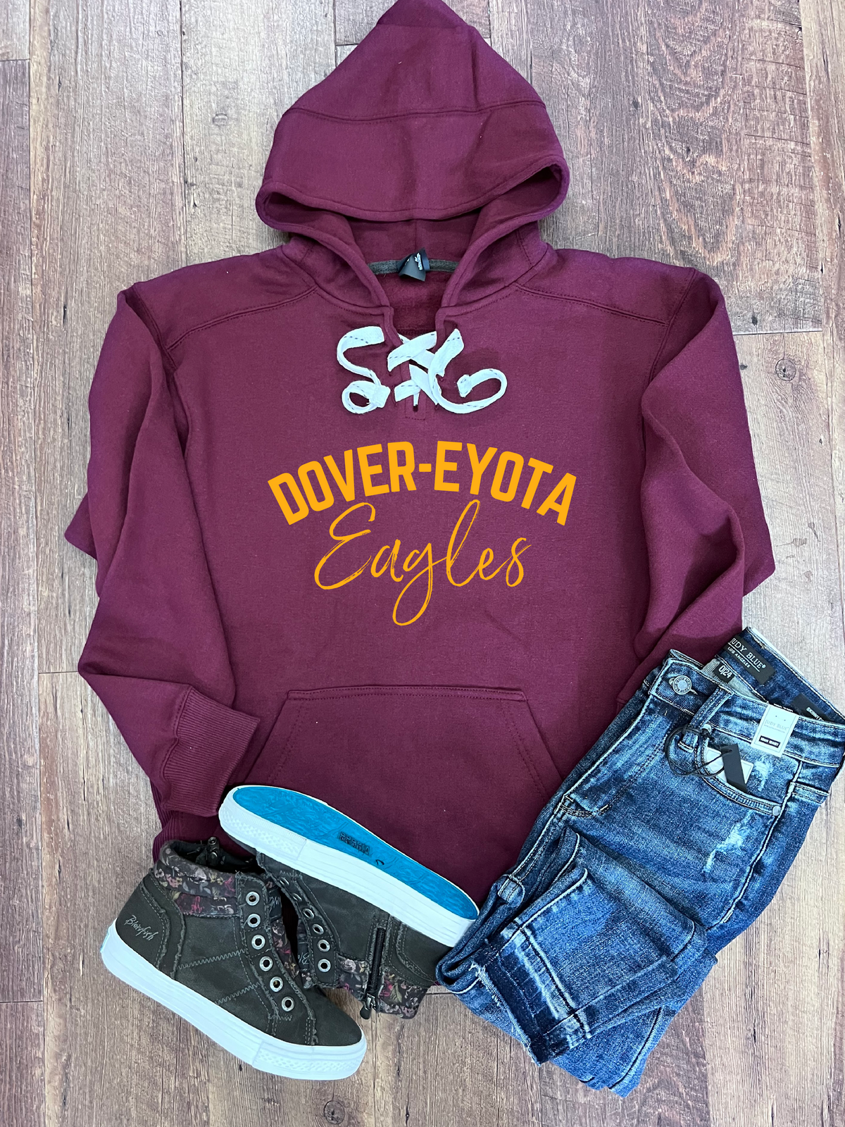 Dover-Eyota Eagles Lace Hoodie