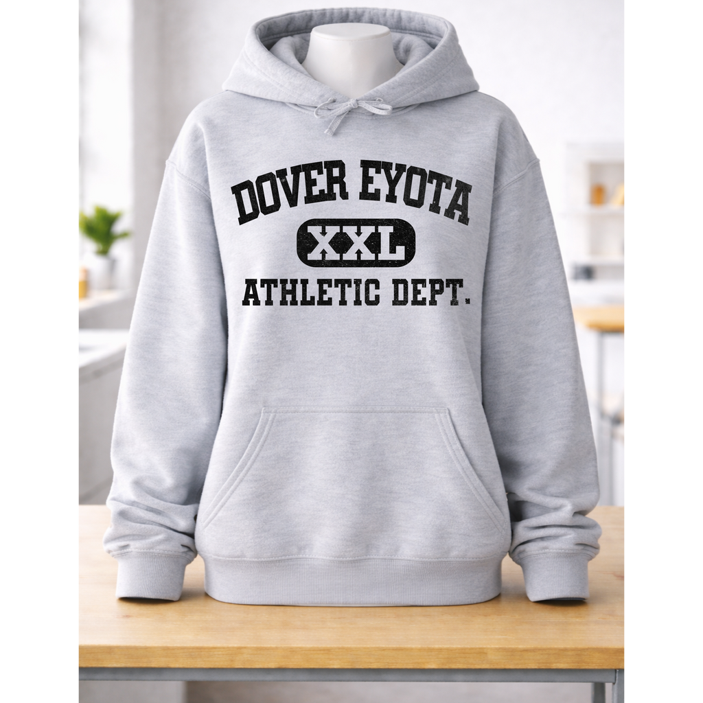 Dover Eyota Athletic Dept Crew or Hoodie