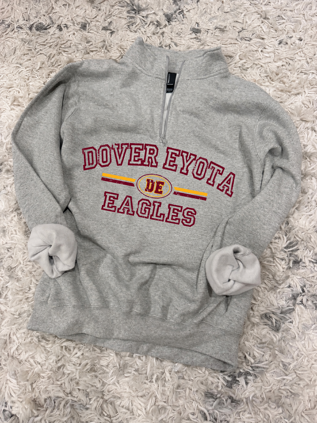 Dover Eyota Eagles Quarter Zip Fleece