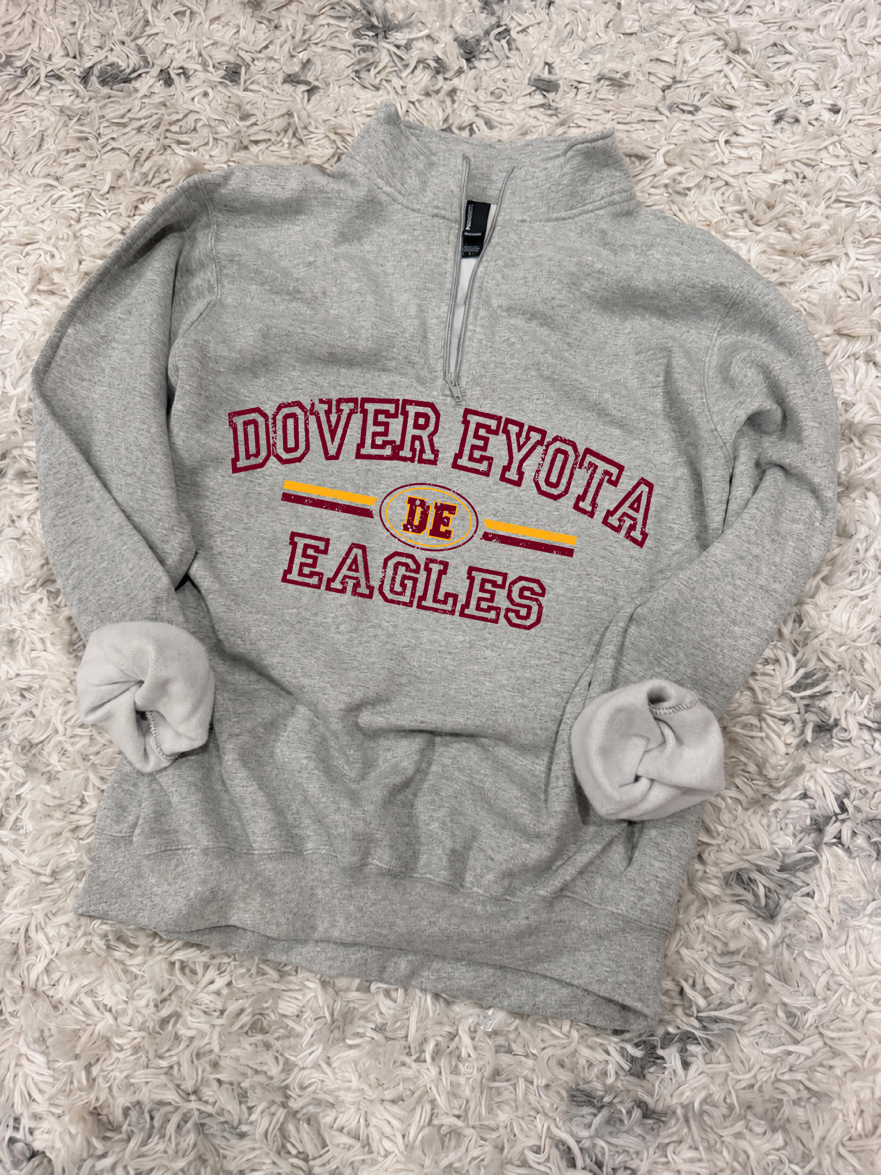 Dover Eyota Eagles Quarter Zip Fleece