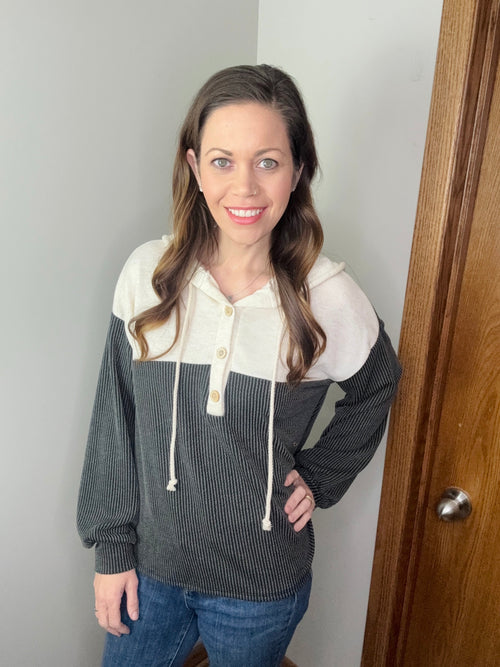 Midnight Coast Colorblock Hoodie