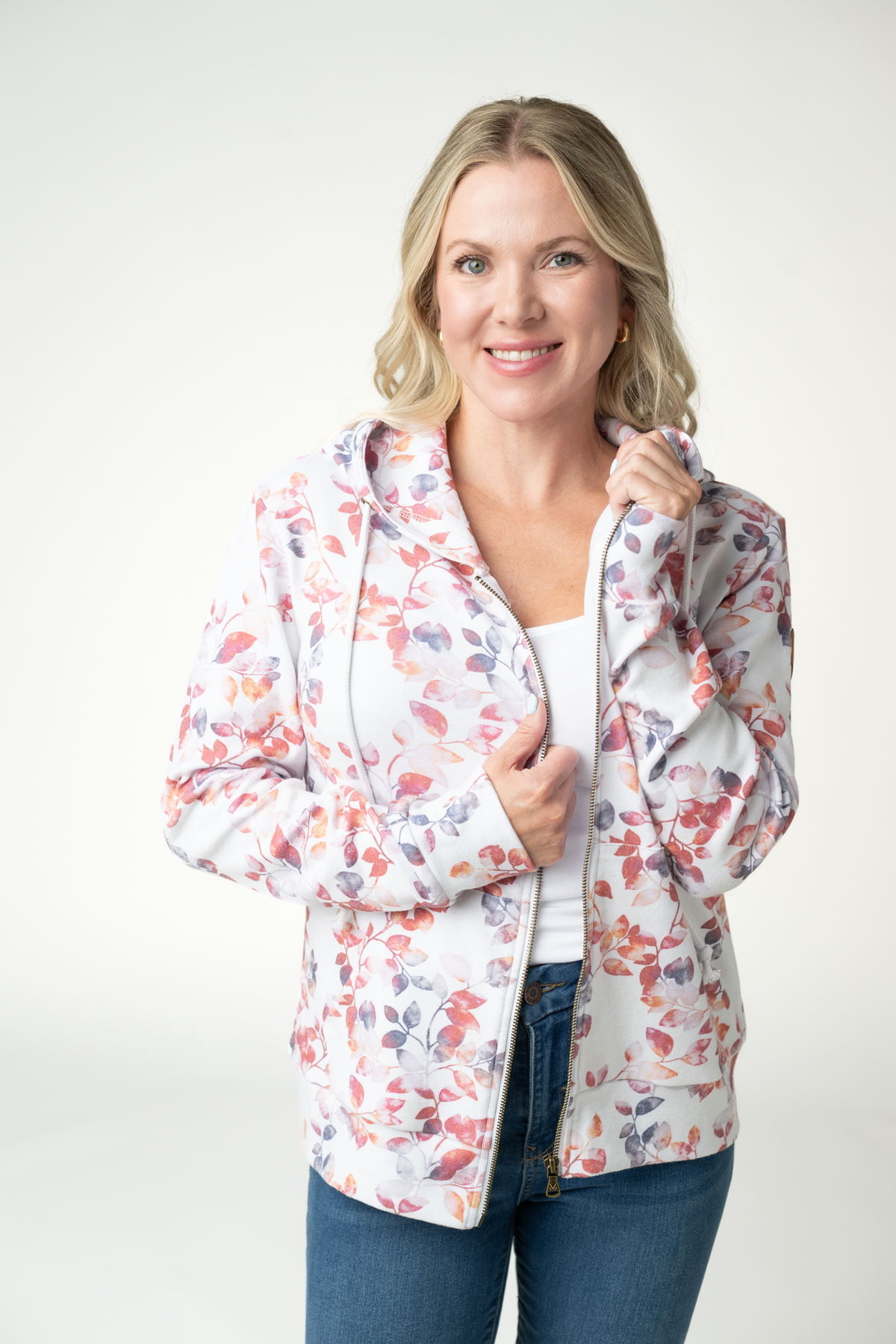 Fullzip Hoodie - Autumn Watercolor