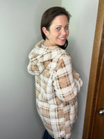 Load image into Gallery viewer, Remember Everything Hooded Plaid
