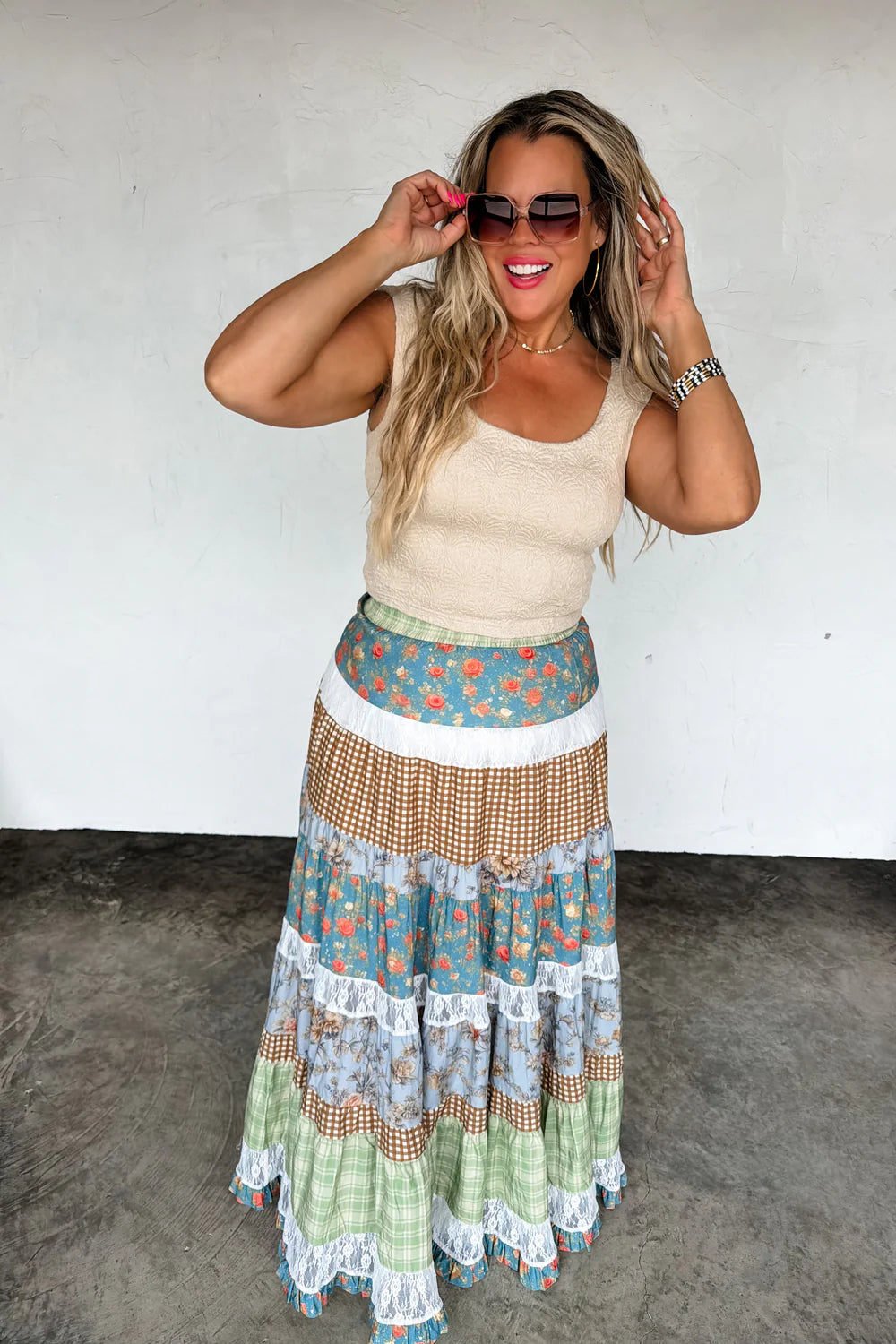 {Pre-Order} Country Summer Maxi Skirt