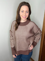 Load image into Gallery viewer, Timeless Sweater in Brown
