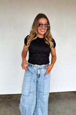 Load image into Gallery viewer, {Pre-Order} Jovie Tie Waist Jeans
