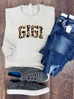 Load image into Gallery viewer, Halloween Friends Pullover in Heather Dust
