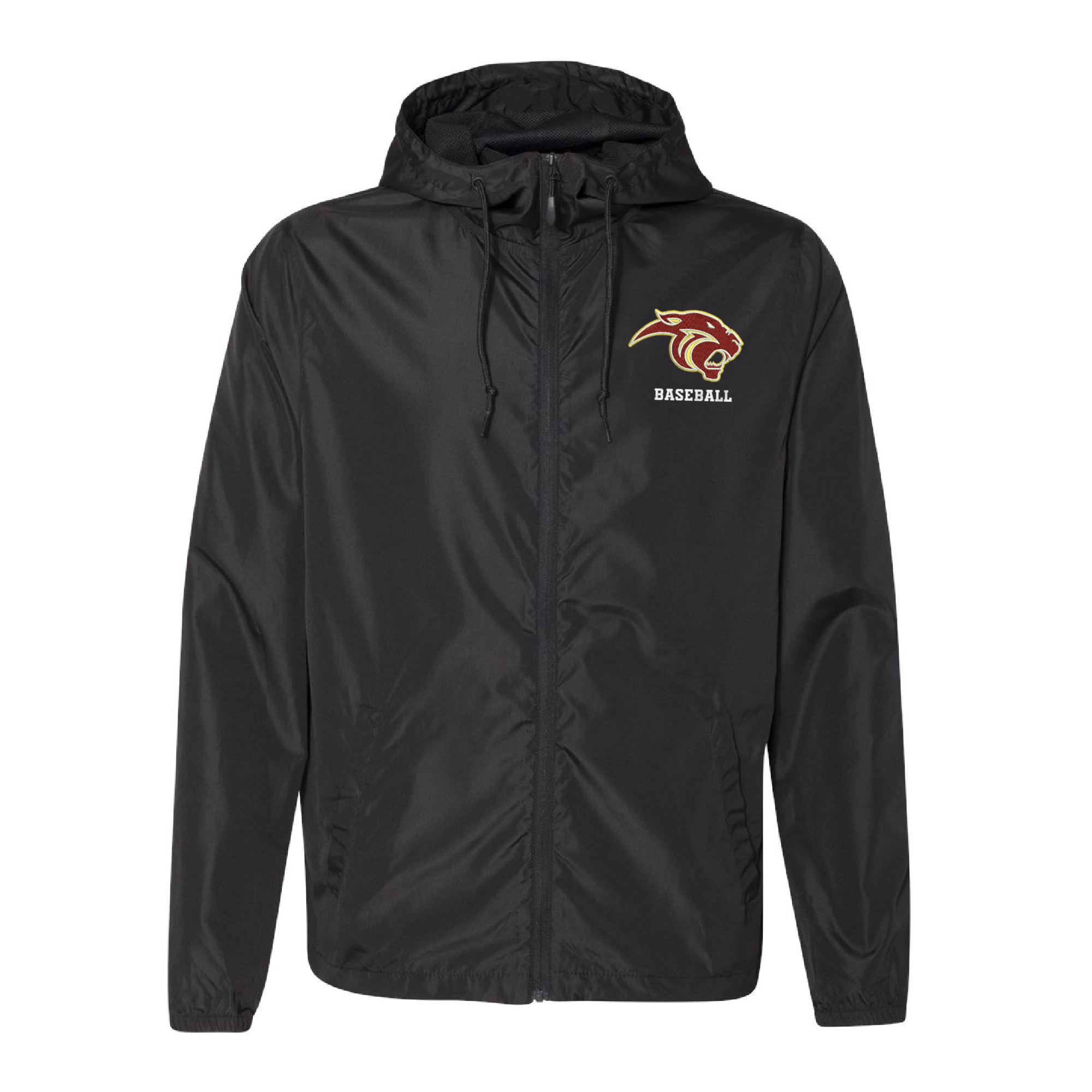 Pine Island Baseball Embroidered Windbreaker