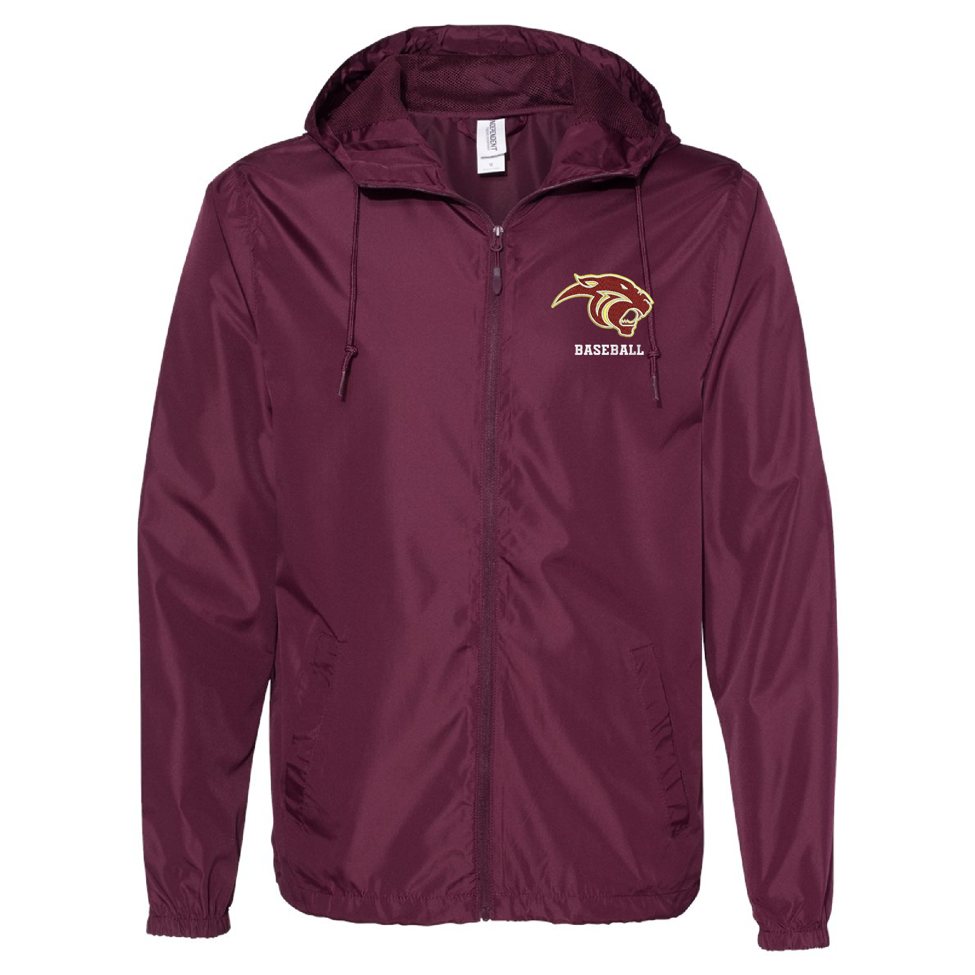 Pine Island Baseball Embroidered Windbreaker