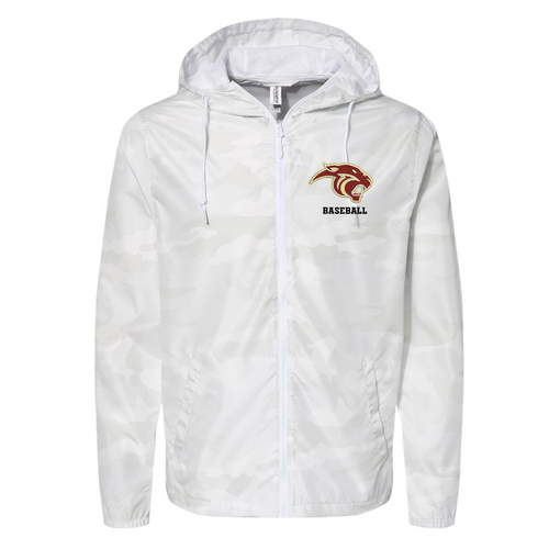 Pine Island Baseball Embroidered Windbreaker