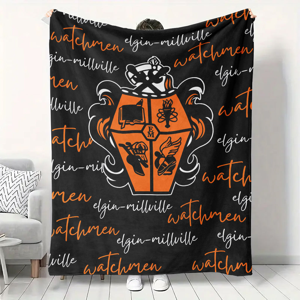 Elgin Watchmen Fleece Blanket
