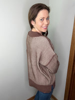 Load image into Gallery viewer, Timeless Sweater in Brown
