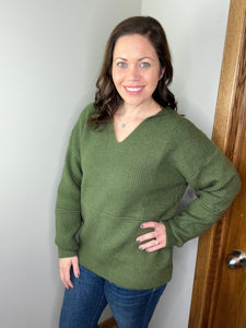 Loaded Sweater In Olive