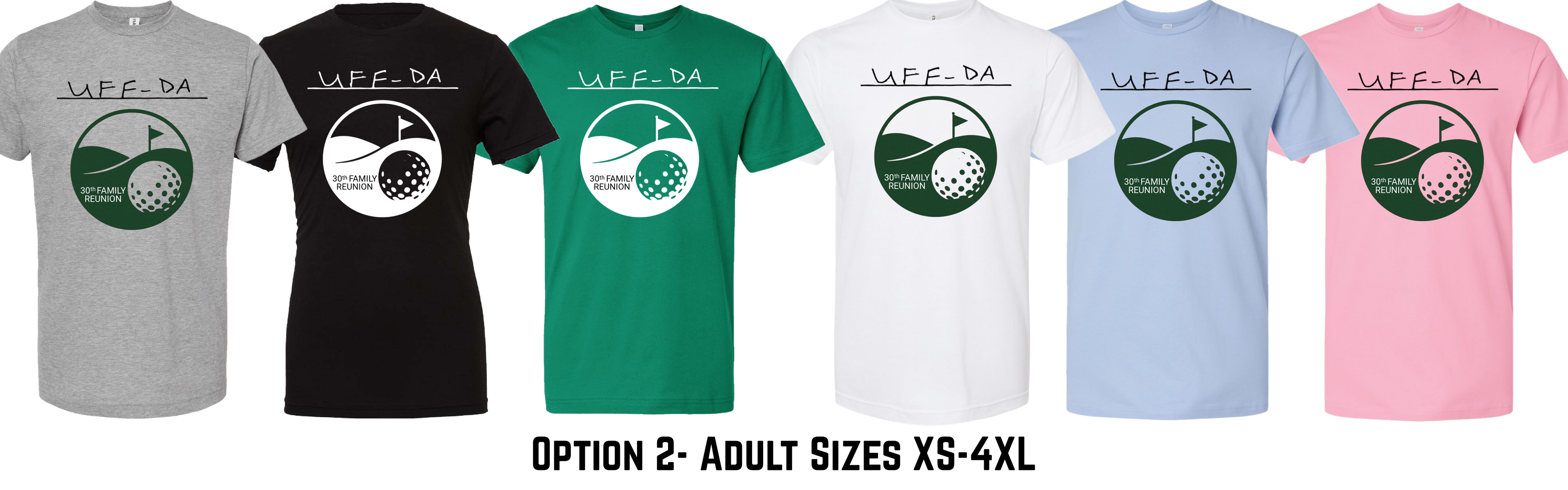 Bob's Handwriting- Uff Da 30th Family Reunion- Adults