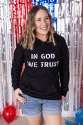 Corrine Embroidered Hoodie - In God We Trust