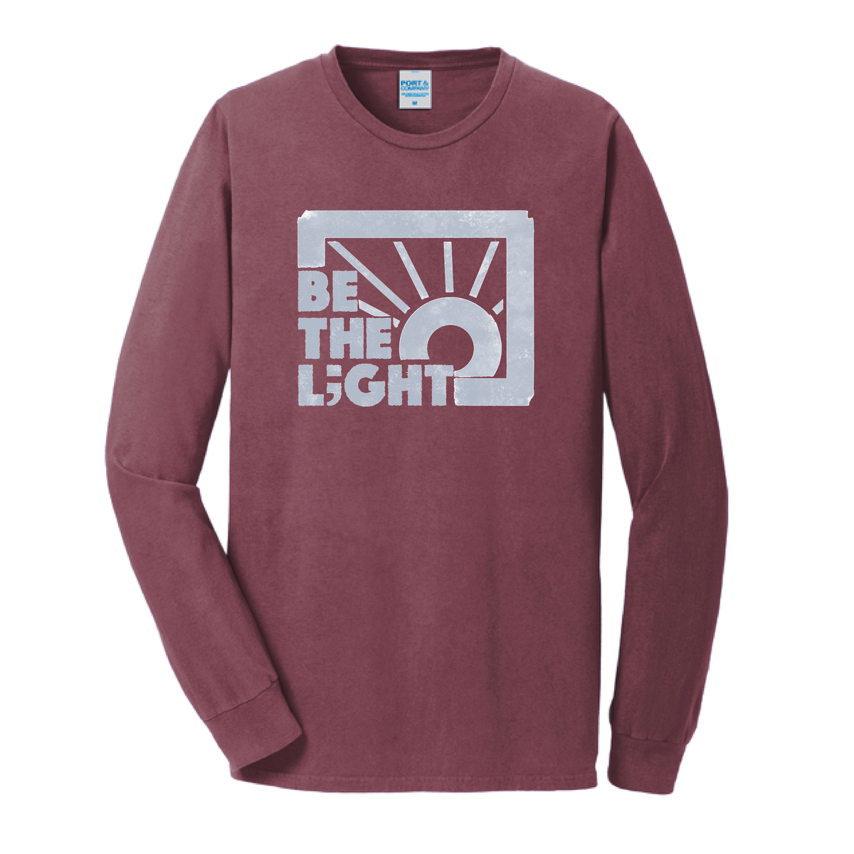 Be the Light Long Sleeve in Wineberry
