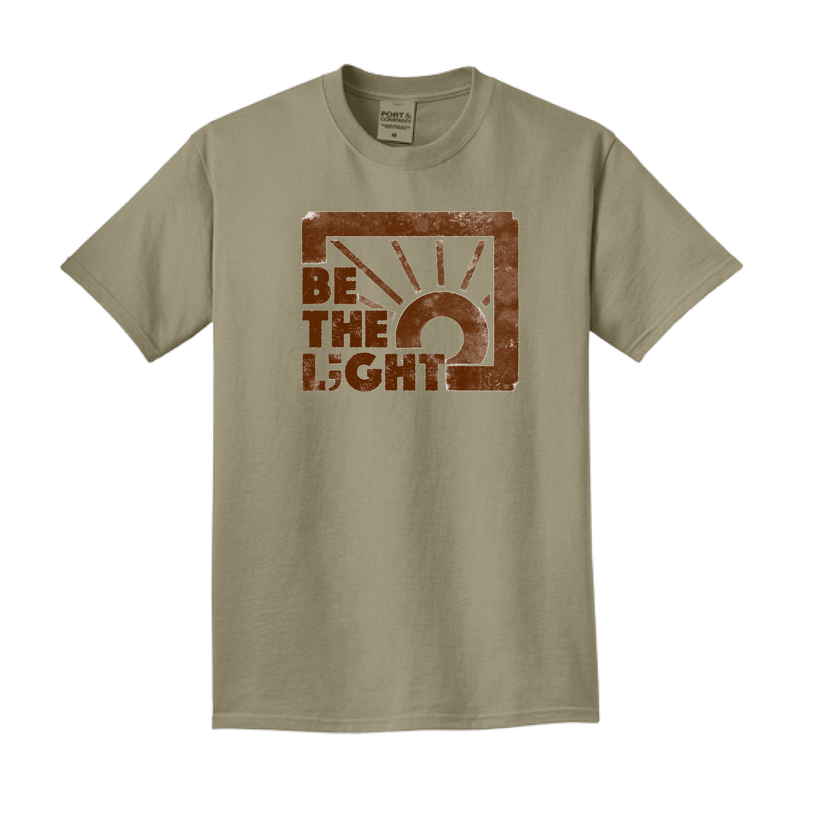Be the Light Tee in Walnut