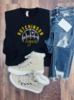 Load image into Gallery viewer, Hutchinson Tigers Basketball Hoodie/Crew
