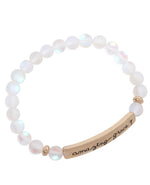 Load image into Gallery viewer, Natural Stone Amazing Grace Bracelet
