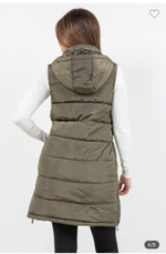 Load image into Gallery viewer, Polar Vest In Olive

