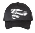 Load image into Gallery viewer, Black Flag Trucker Hat

