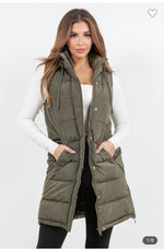 Load image into Gallery viewer, Polar Vest In Olive
