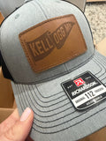 Discounted! Kellogg MN Snapback Leather Patch Hat