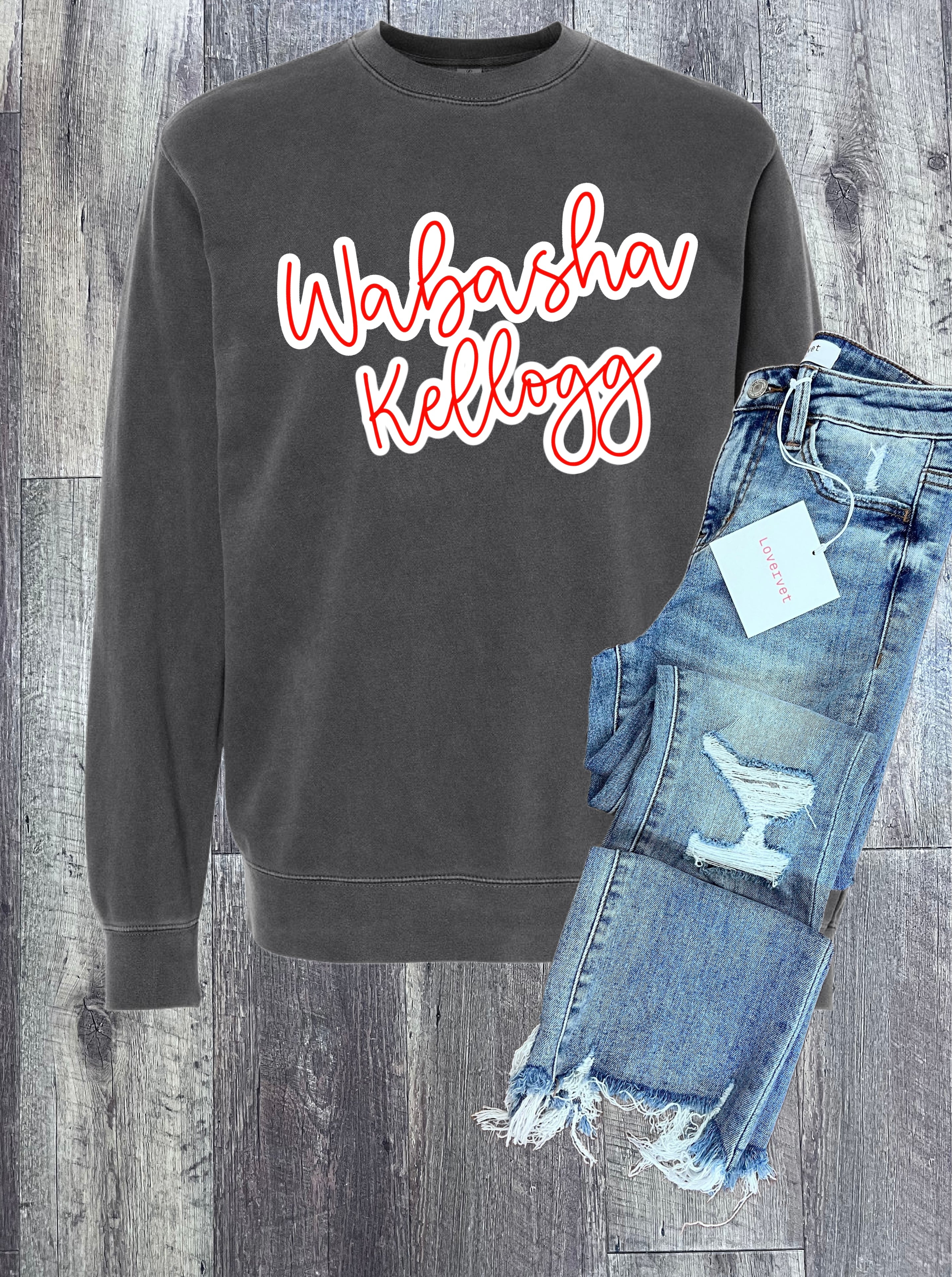 Wabasha Kellogg Pullover in Pigment Black