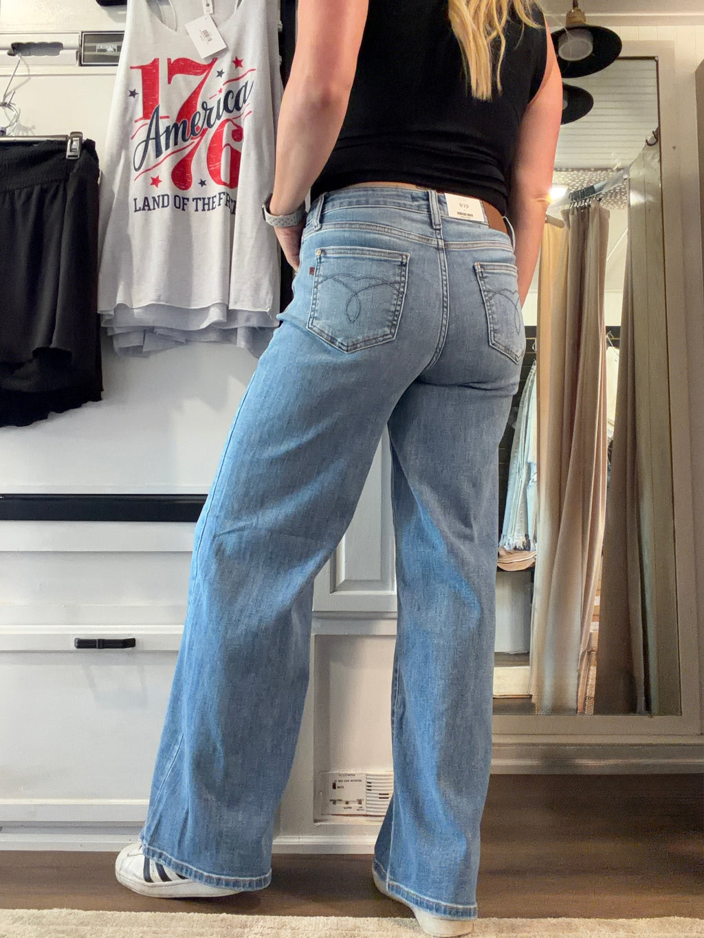 Kaci Wide Leg Jeans by Judy Blue