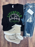 Load image into Gallery viewer, Litchfield Dragons Basketball Tee/Crew/Hoodie
