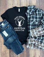 Load image into Gallery viewer, Hunting Season Widow's Club Hoodie/Crew/Tee in Black
