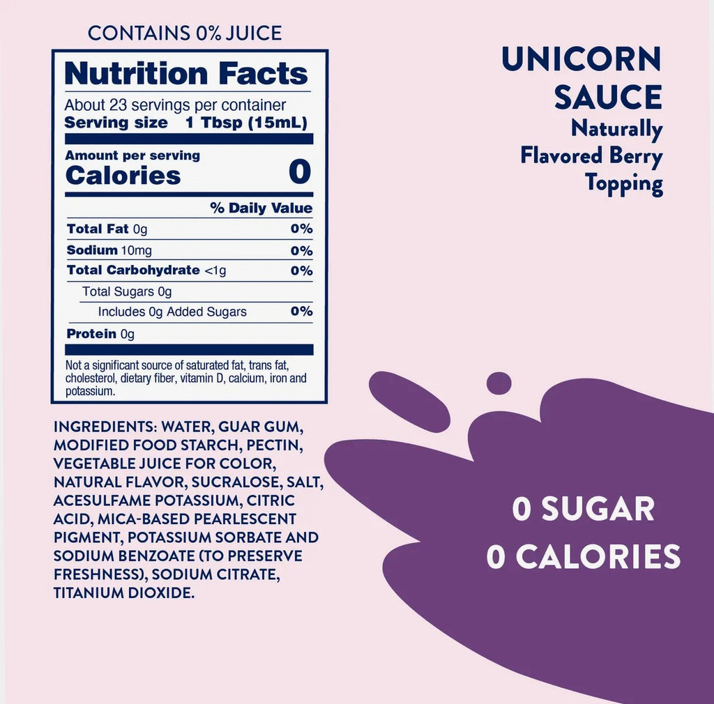 Sugar Free Unicorn Sauce