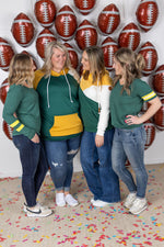 Load image into Gallery viewer, SALE! GameDay Tessa Short Sleeve Top - Green Bay
