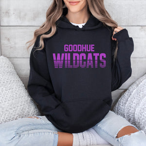 Goodhue Wildcats Slice Hoodie, Pullover, or Tee