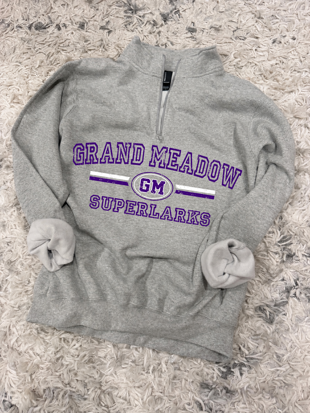 Grand Meadow Superlarks Quarter Zip Fleece