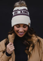 Load image into Gallery viewer, Be Kind Beanie In Beige
