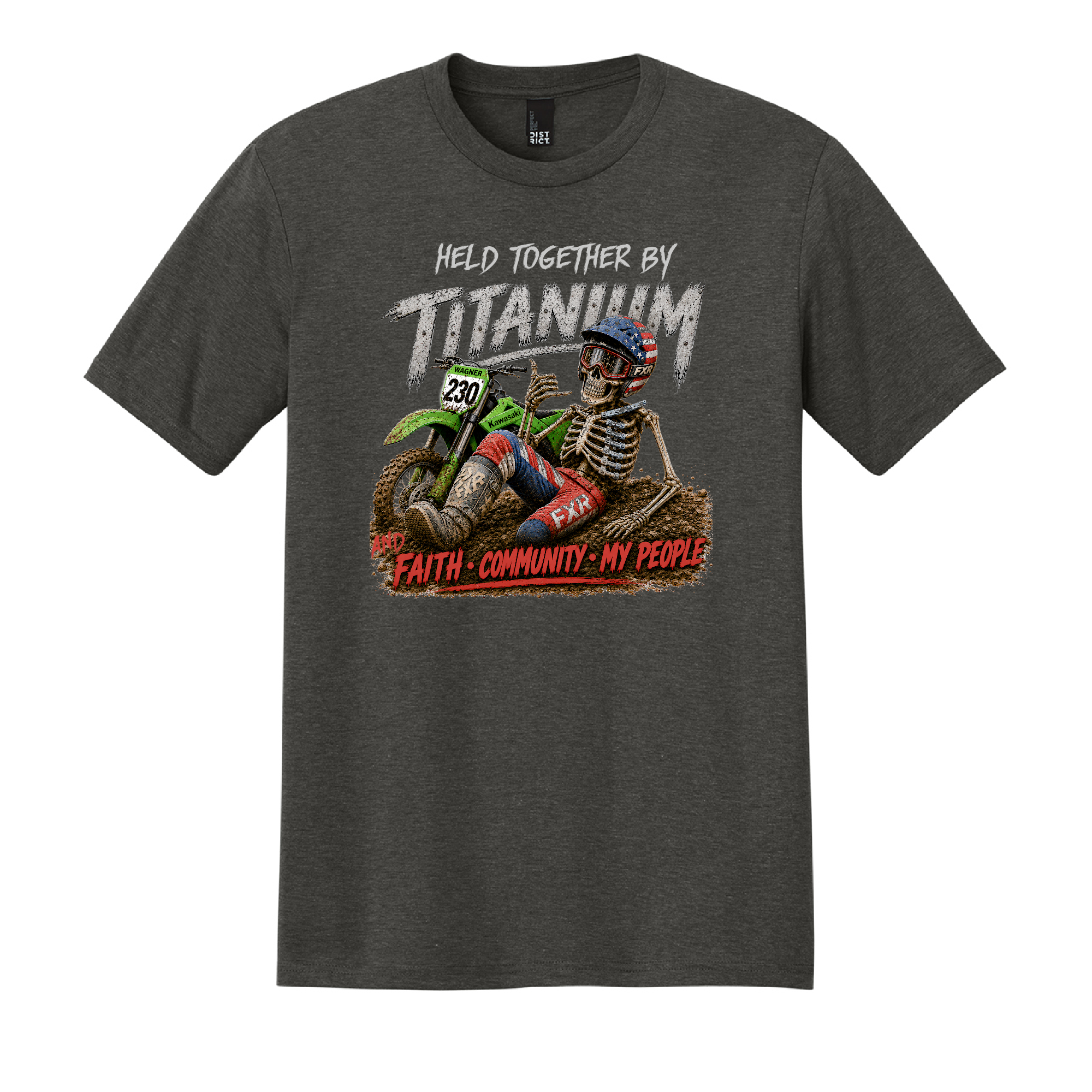 Held Together by Titanium Benefit Tee