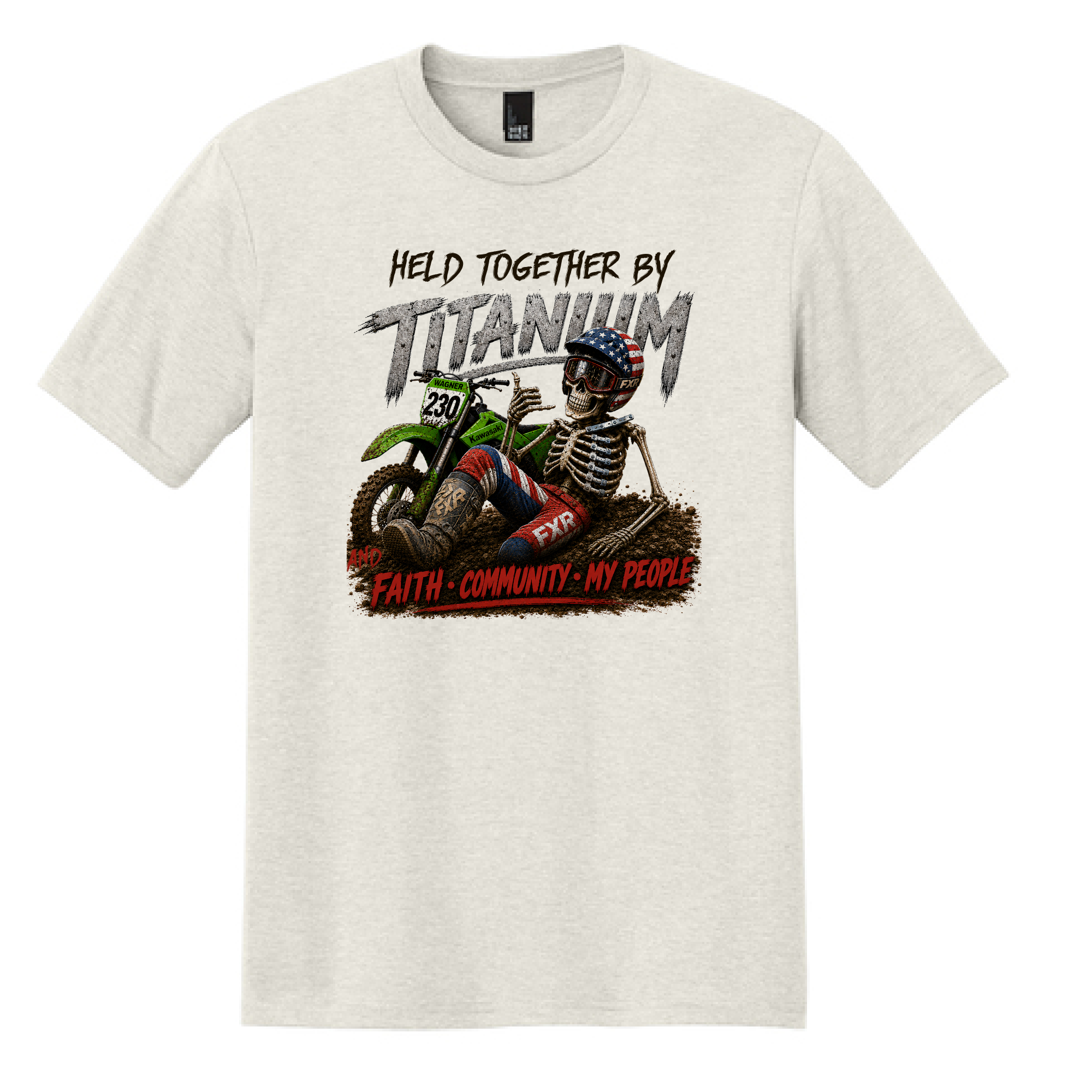 Held Together by Titanium Benefit Tee