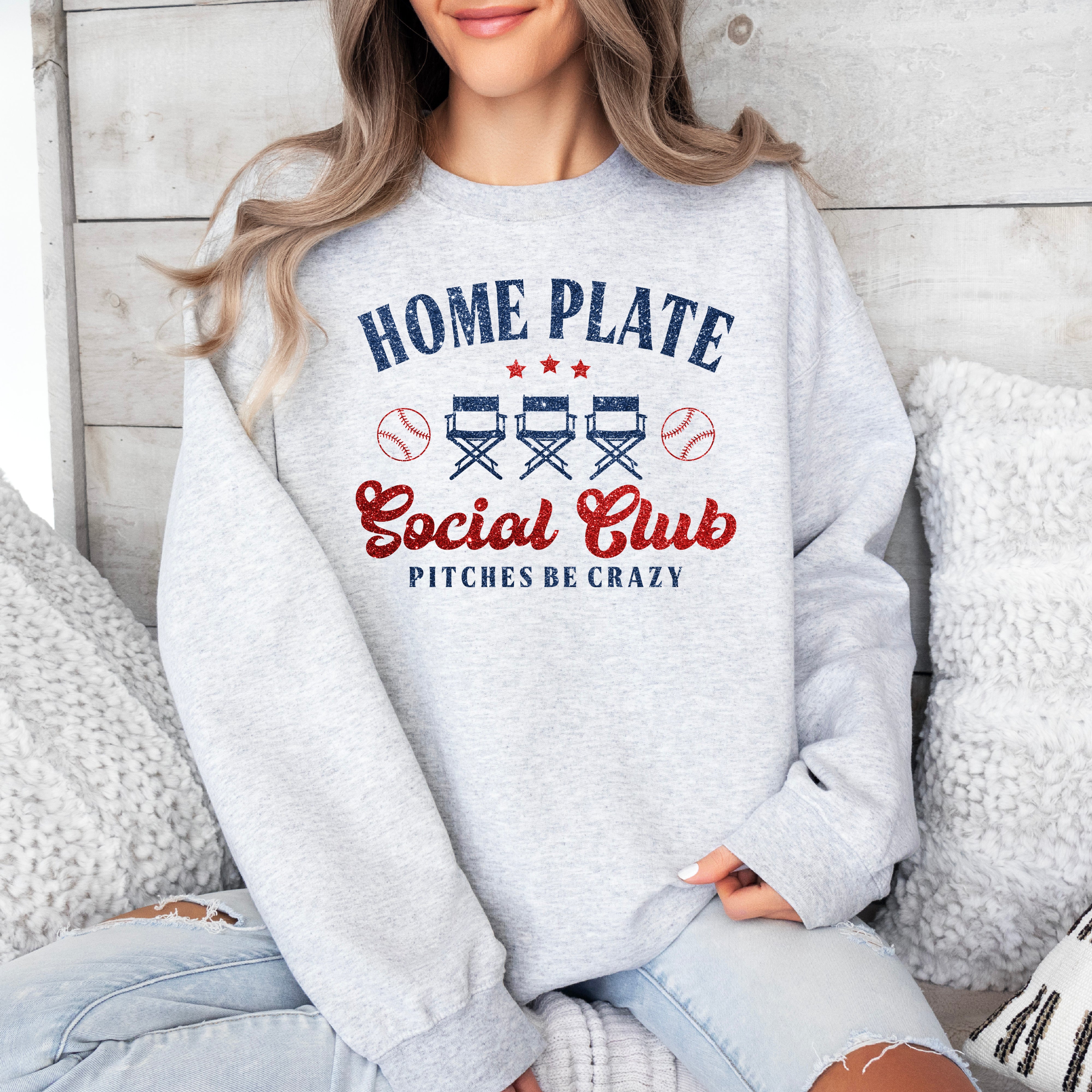 Home Plate Social Club Tee, Crew, or Hoodie
